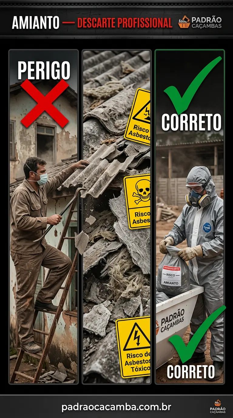 Amianto descarte seguro